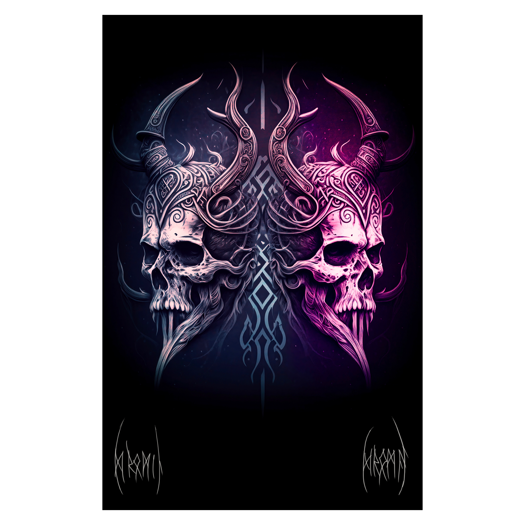 VIKING SPIRITS ART PRINT