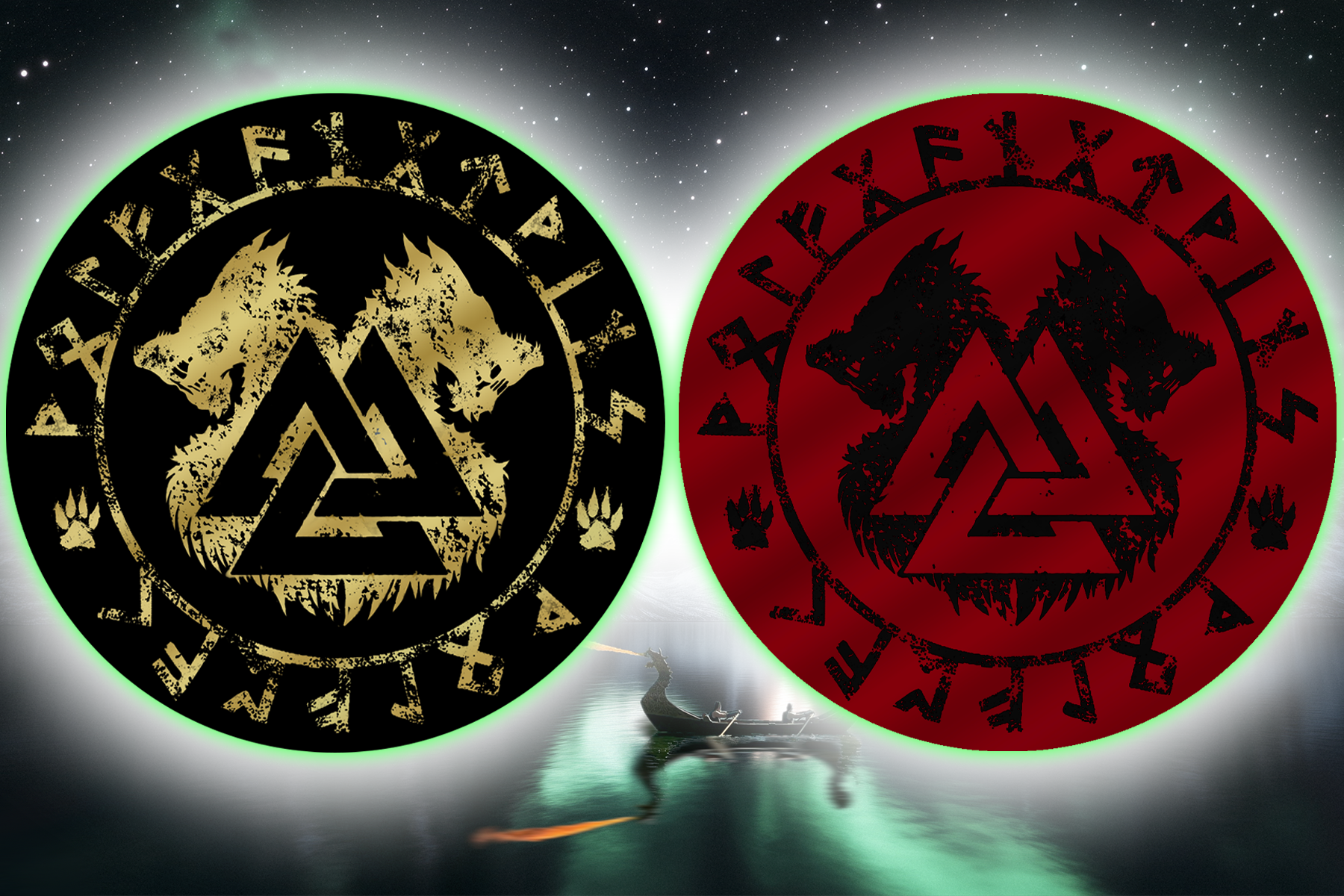 VALKNUT INSIGNIA DUAL STICKER PACK