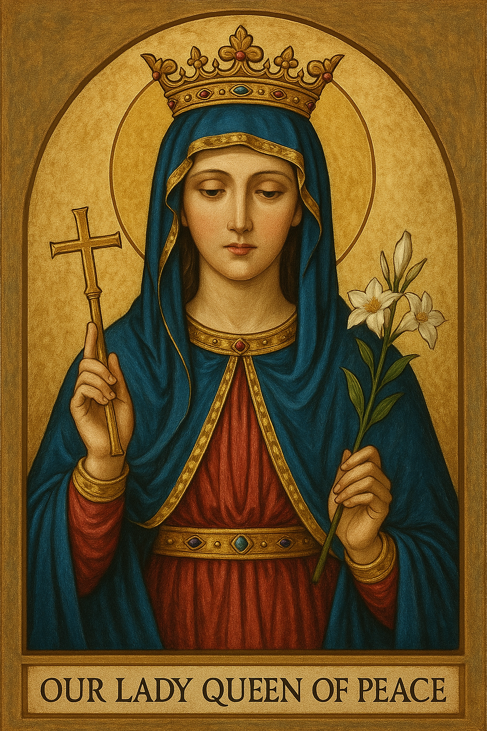 OUR LADY QUEEN OF PEACE IS CALLING US TO PRAY, PRAY, PRAY, TODAY!