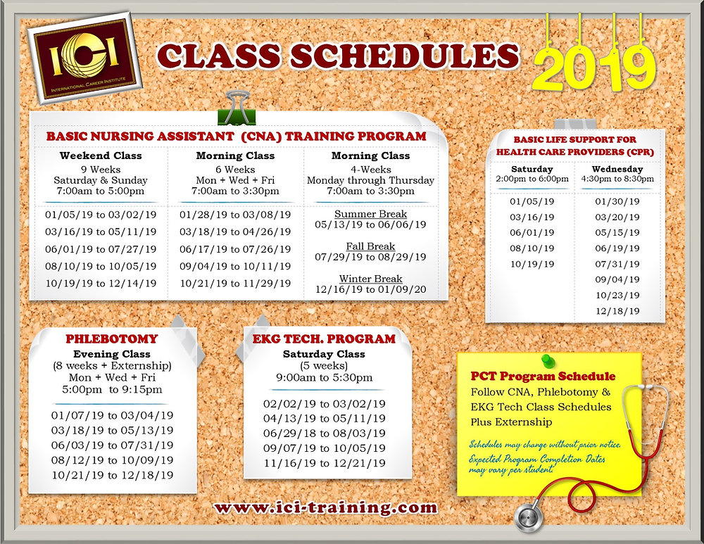 CNA PCT & CPR Certification Courses Chicago, Illinois