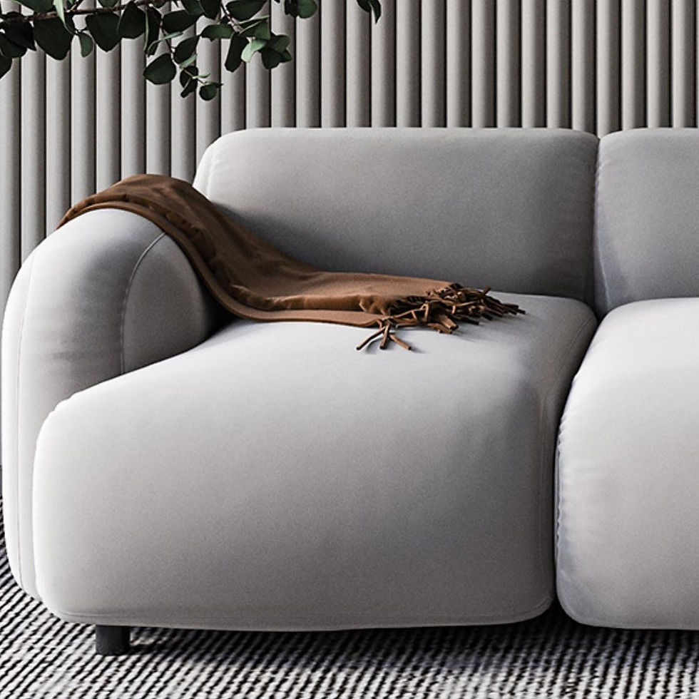 ภาพขนาดย่อ: Marshmallow Sofa โครงไม้ยางพาราแท้ บุผ้า Holland Velvet