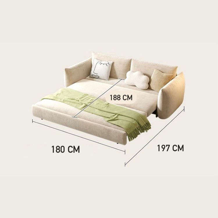 ภาพขนาดย่อ: Soft Nap Sofa Bed โครงไม้ยางพาราแท้ บุผ้า Holland Velvet