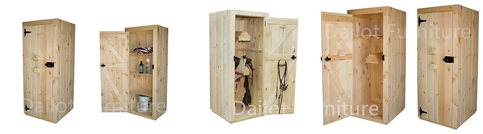 Dailot Furniture Tack Lockers | Saddles Cabinets