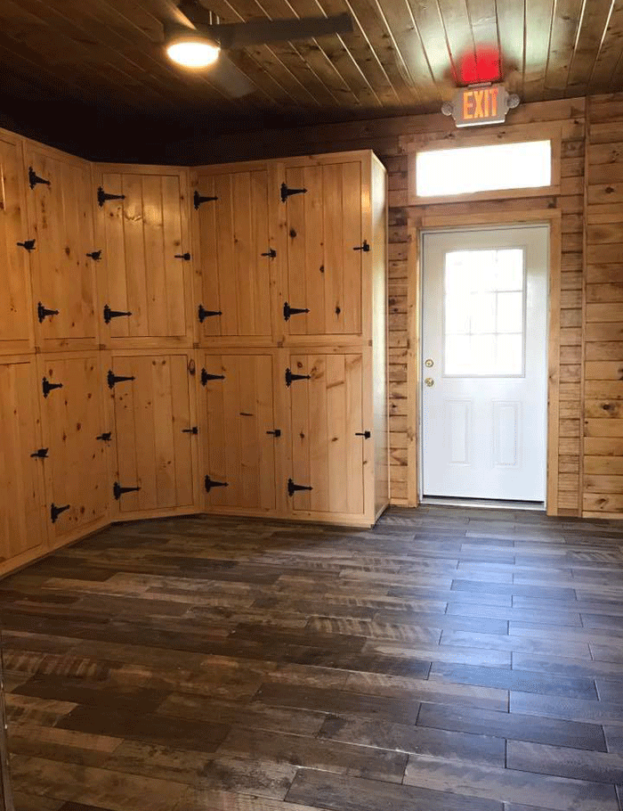 How to Custom Made Wooden Equestrian Tack Lockers for Horse Barn