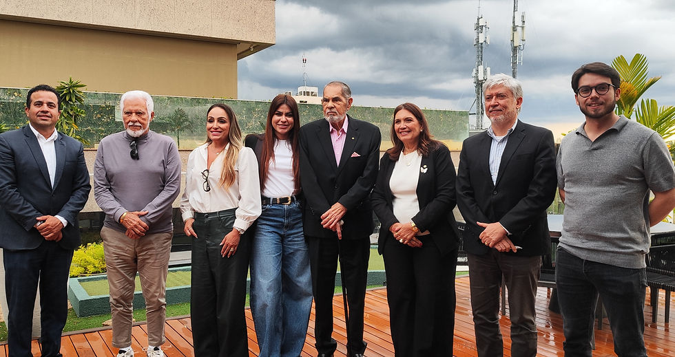 Bia Kicis, Adriano Amaral, Luiz Carlos Peixoto e Wanessa participam de debate sobre os desafios do Distrito Federal no Vozes de Brasília