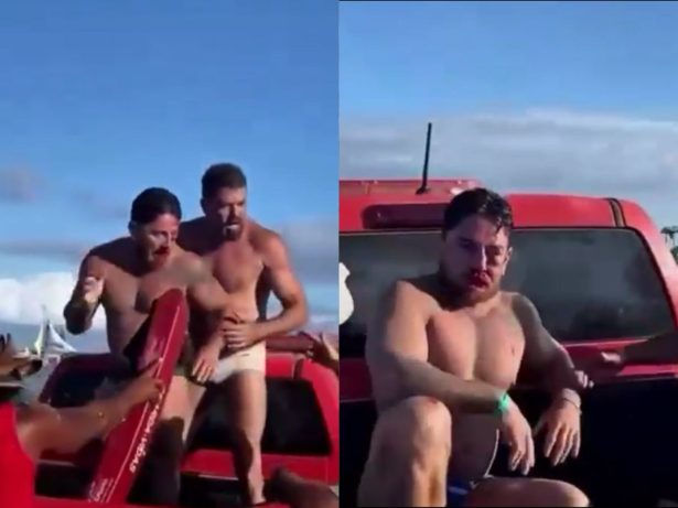 Homens agredidos em Porto de Galinhas