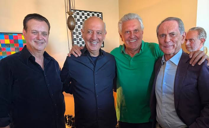 Exclusivo: Caiado anuncia Paulo Octávio como pré-candidato ao Senado em chapa de apoio a José Roberto Arruda no DF Durante um encontro com prefeitos da Região Integrada de Desenvolvimento do Distrito