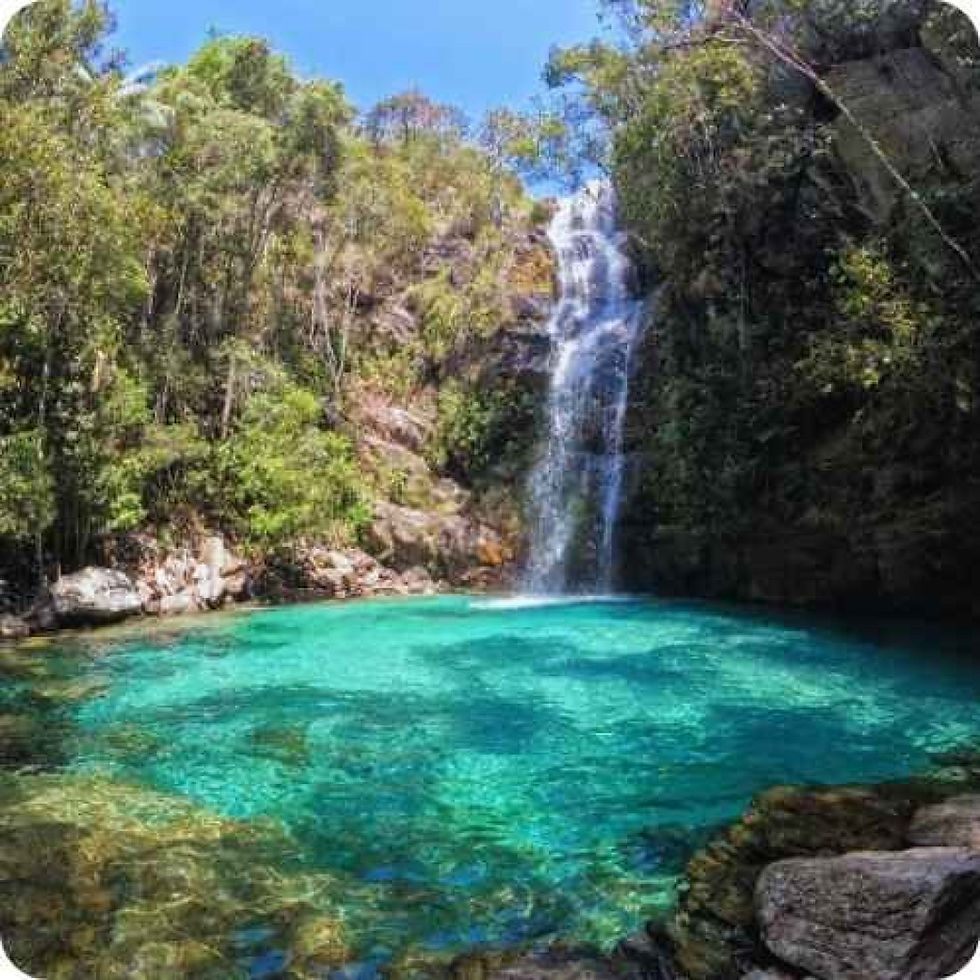 Cachoeira Santa Barbara. Foto: Divulgação