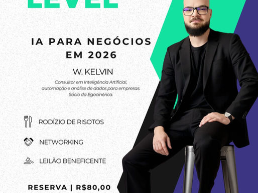 Evento “Next Level” promete conectar empresários e apresentar tendências de IA para 2026 em Brasília