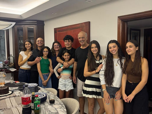José Roberto Arruda passa o Natal em família ao lado dos filhos e netas.