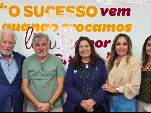 Bia Kicis visita a Panebras e destaca visão empreendedora de Jurandir Pizani Ribeiro
