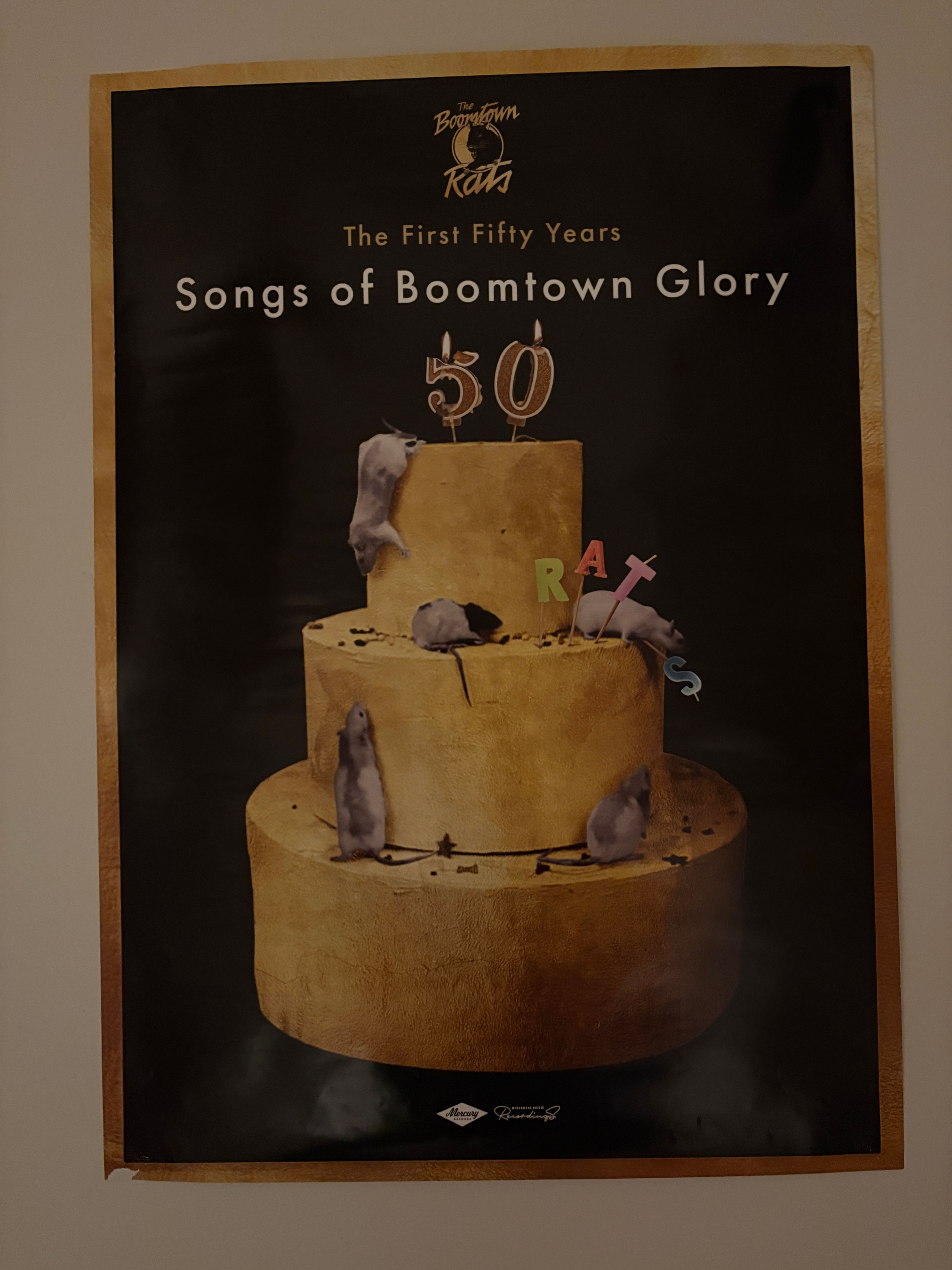 Signed Double sided posters