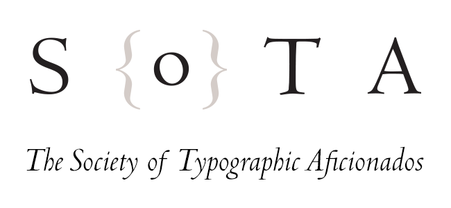 Society of Typographic Aficionados logo