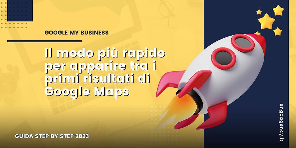 Il modo piu rapido per apparire tra i primi risultati di google maps