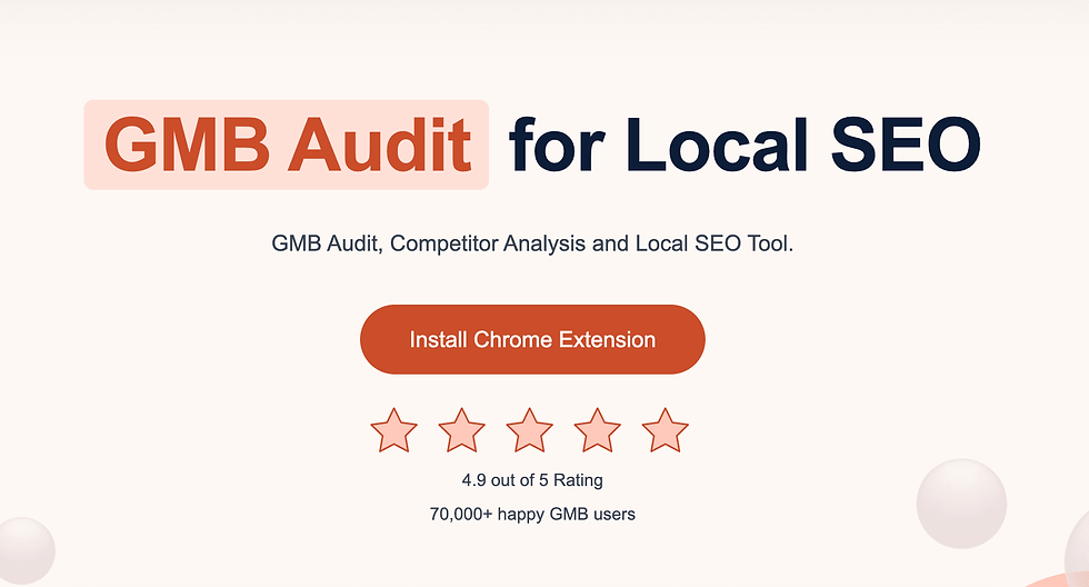 GMB Everywhere - Chrome Extension