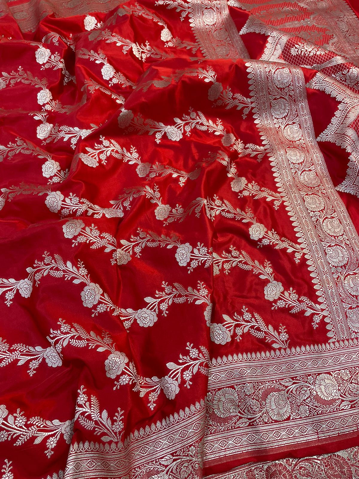 Banarasi mashru handloom Silk code-BMSAPST101942