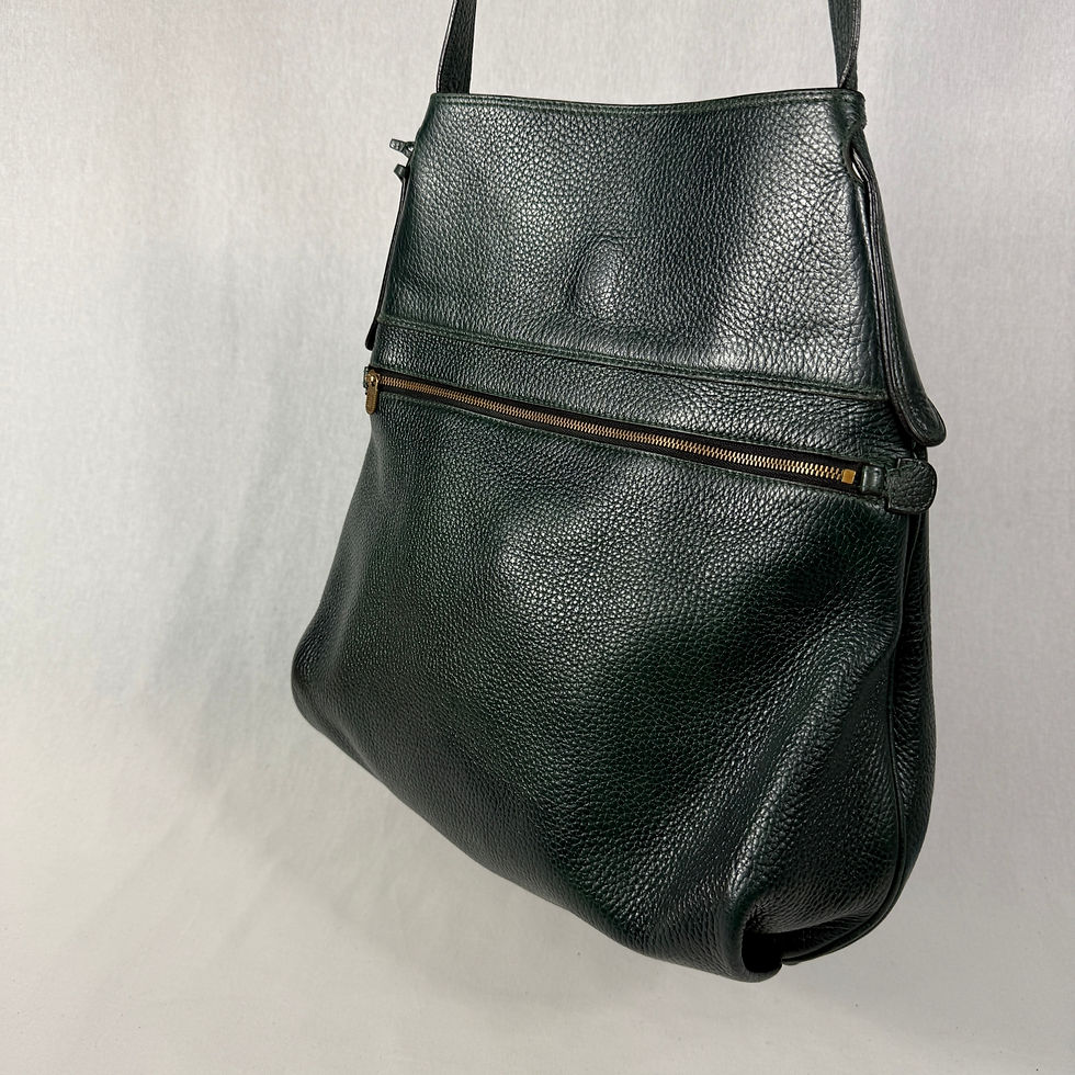 Thumbnail: Vintage Delvaux Faust met bijhorende Portefeuille
