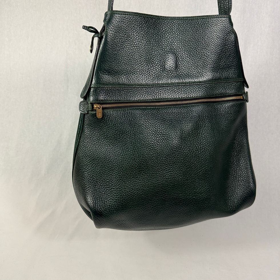 Thumbnail: Vintage Delvaux Faust met bijhorende Portefeuille