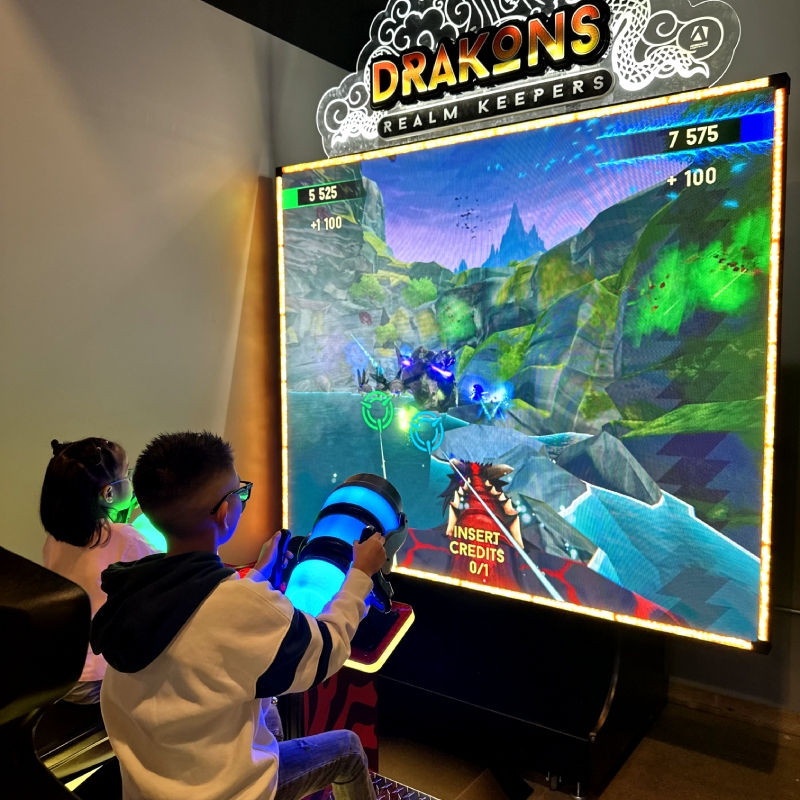 Drakons Arcade Game at Humdingers