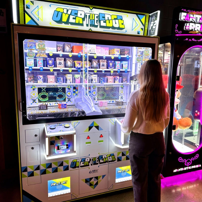 Over the Edge Arcade Game at Humdingers