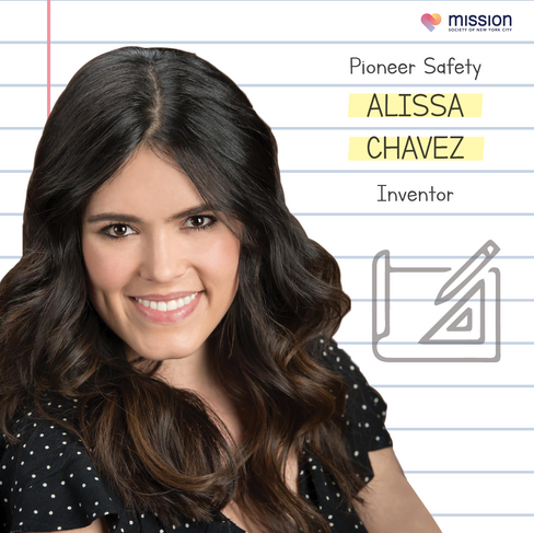 Pioneer Safety. Alissa Chavez, Inventor