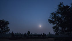 カンボジア　アンコールワットの夜（in Angkor Wat）