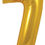 Thumbnail: 34-inch Gold Number Balloon