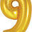Thumbnail: 34-inch Gold Number Balloon