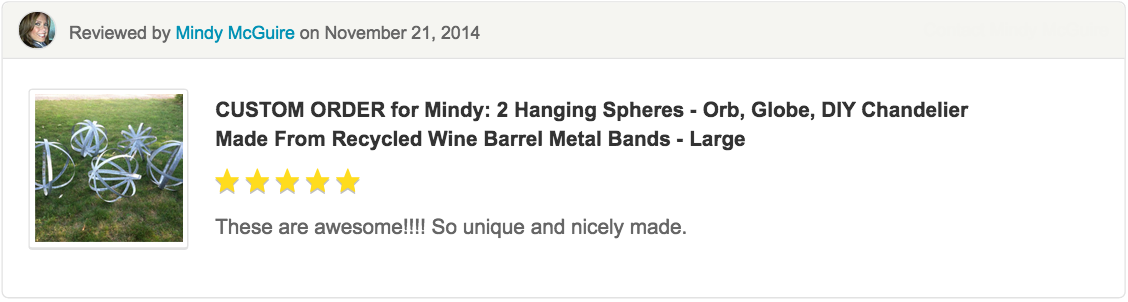 DIY Chandelier Review
