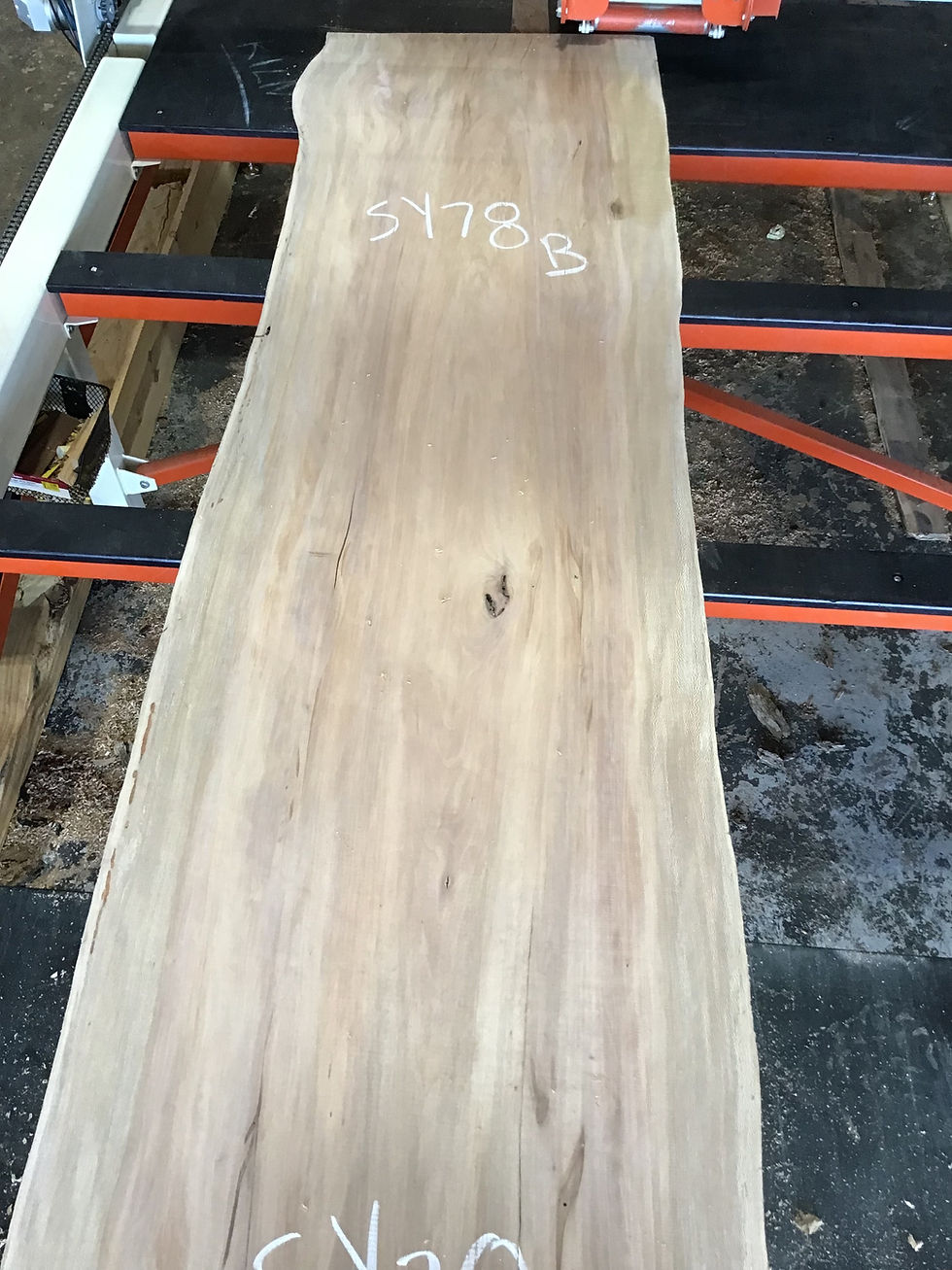 Thumbnail: Sycamore Live Edge Slab Sy 78P