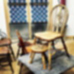 chair and stool