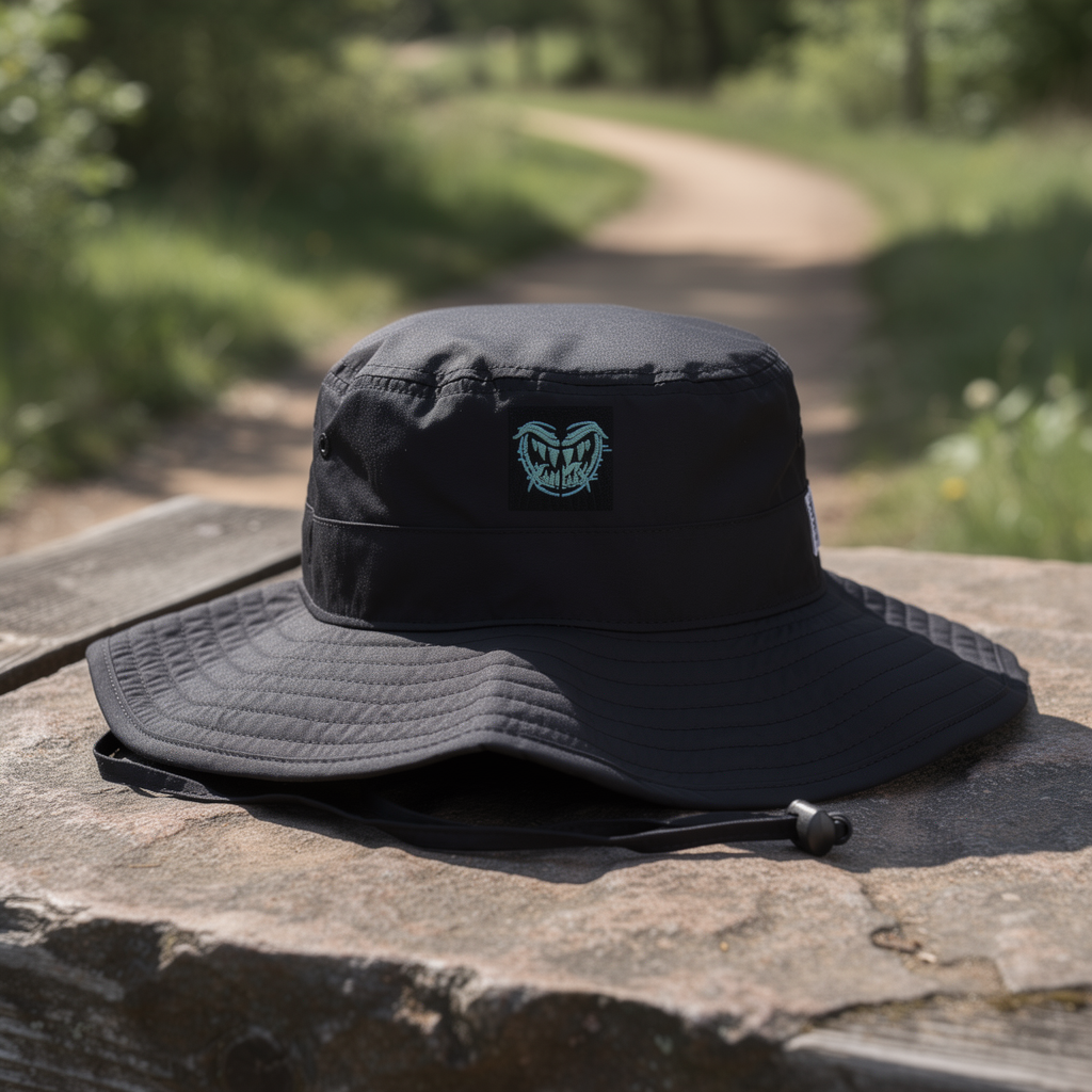 Fang Bucket Hat - Black