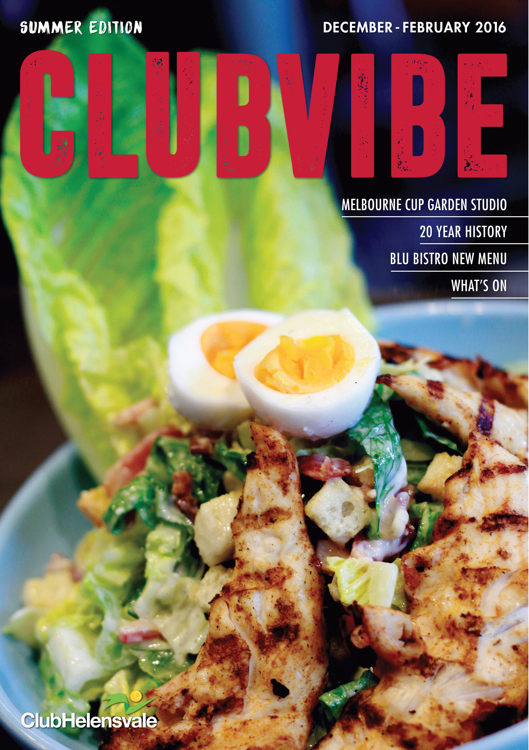 CLUB HELENSVALE MAGAZINE DESIGN