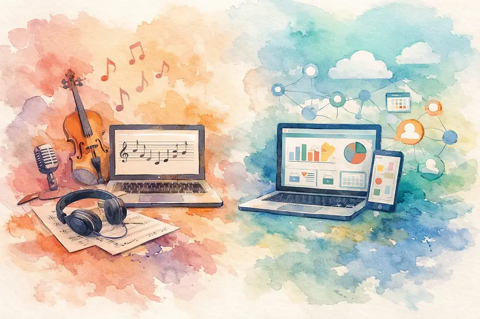 Musikschul-Software vs. Allround-CRM im Vergleich