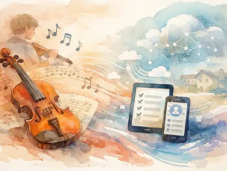 Musikschüler-Absenzen digital nachverfolgen