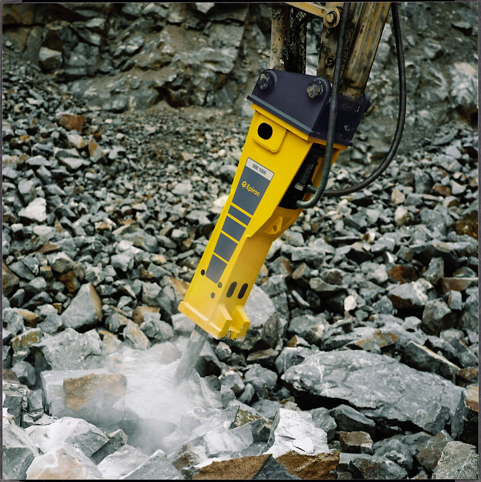 epiroc hidrolik kırıcılar