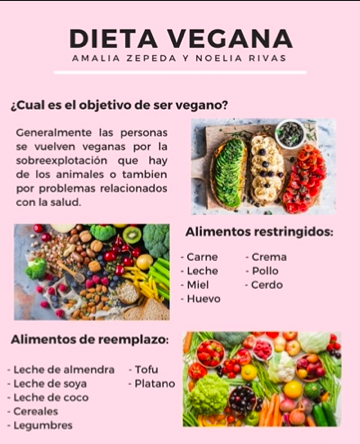 Infografía Dieta Vegana