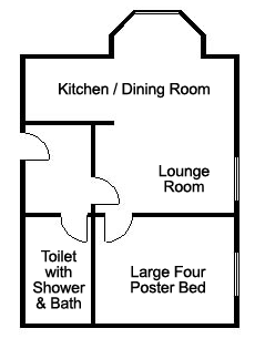 Floor plan of Study Apartment