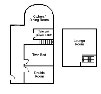 Upper-Tower Floor Plan