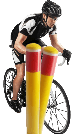 bike path bollard .gif