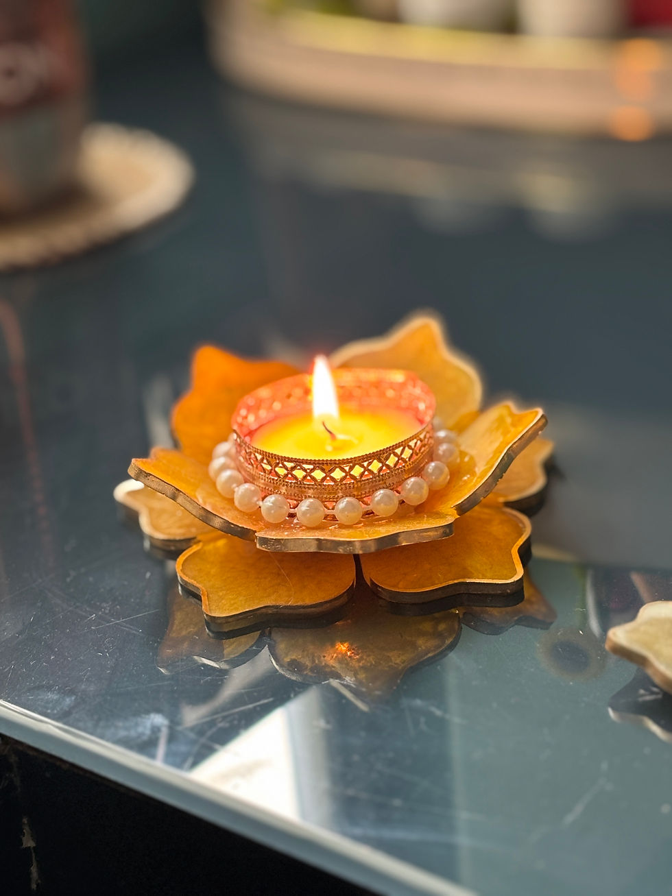 Thumbnail: Resin diyas