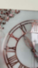Thumbnail: Blush Quartz Dream Geode Wall Clock