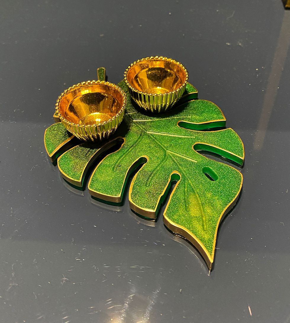 Thumbnail: Charming Resin Roli Chawal Platter