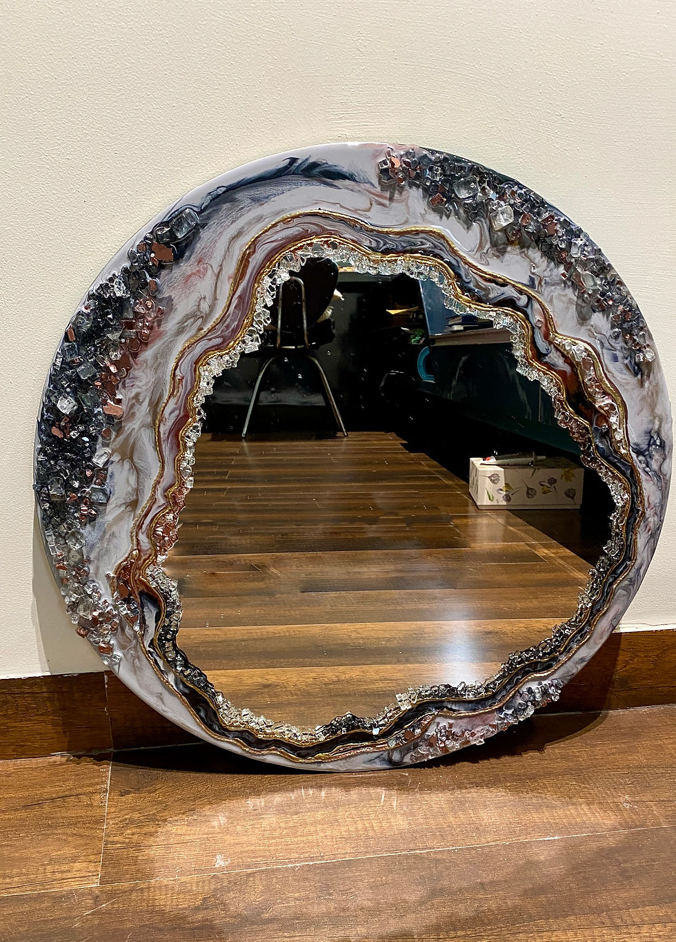 Thumbnail: Earthstone Geode Mirror