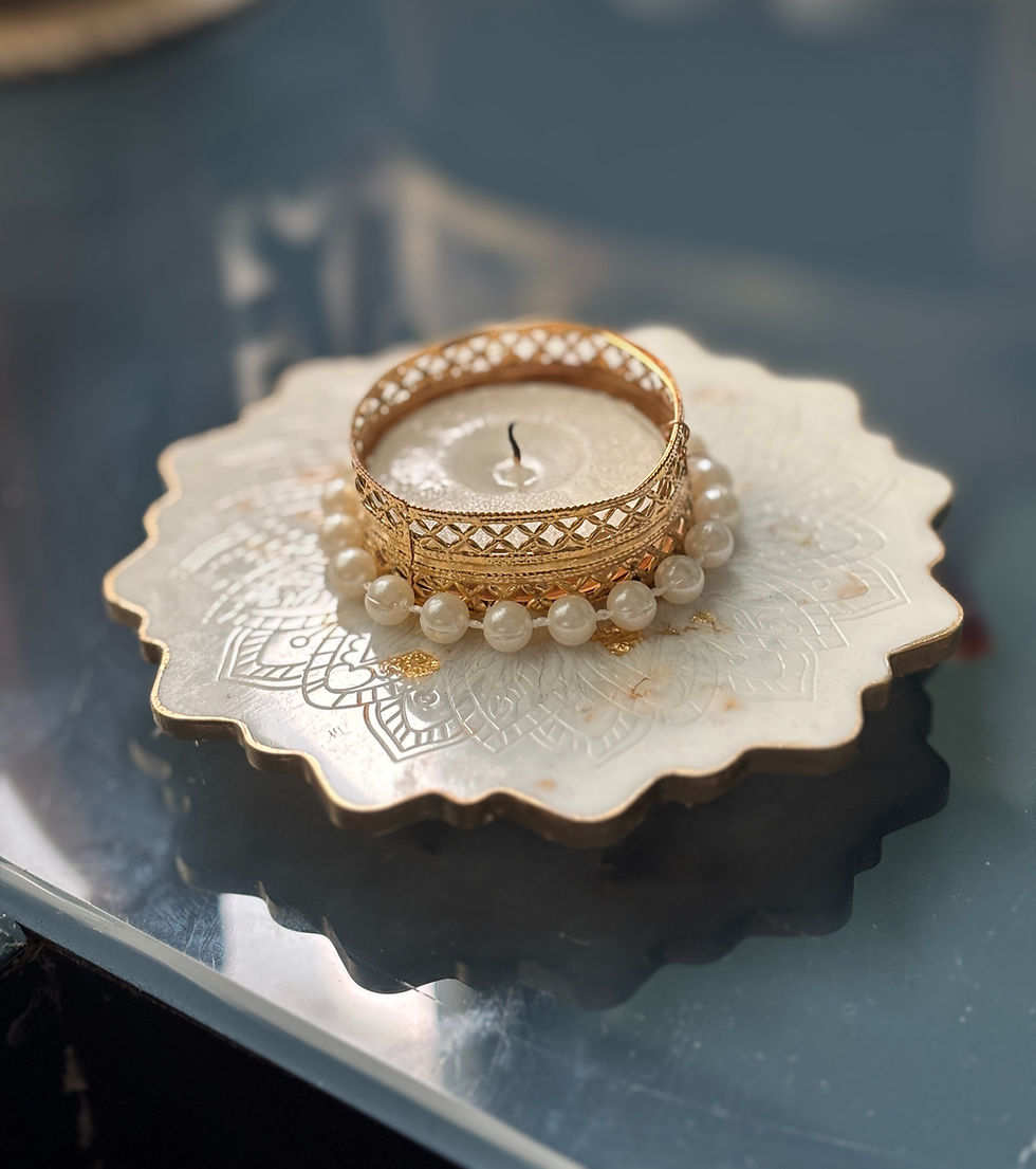 Thumbnail: Resin diyas