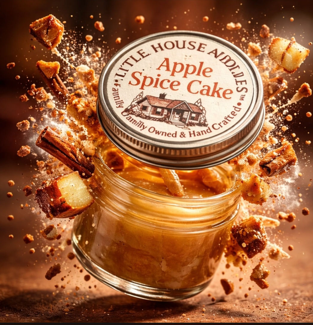 Apple Spice Cake 4 Oz. Small Jelly Jar