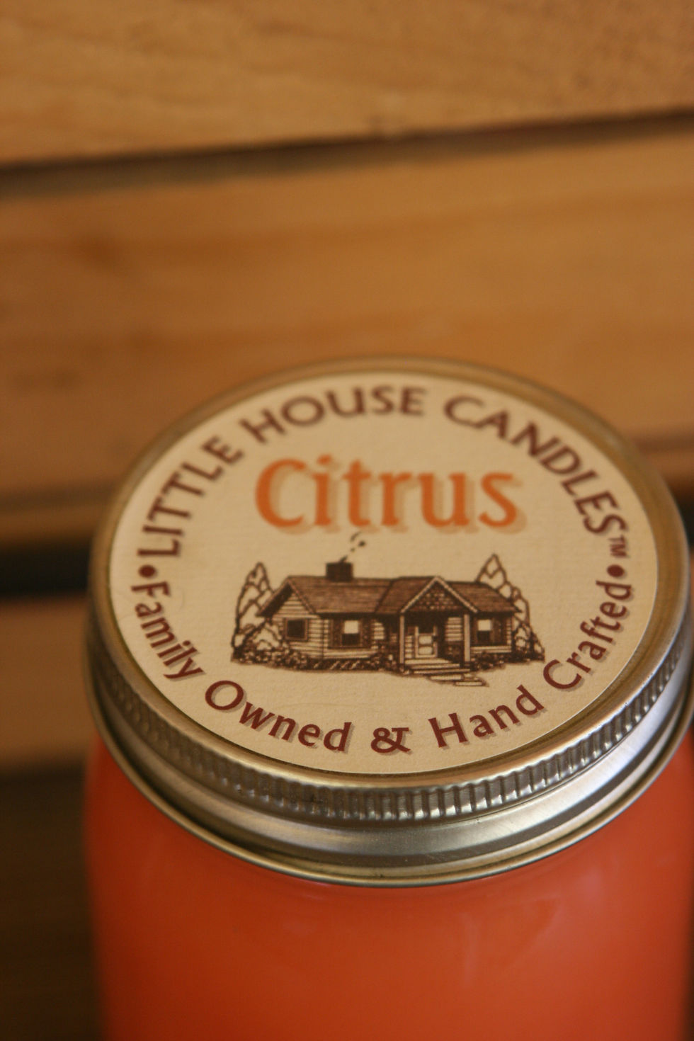 Little House Candles 13 Oz. Pint Mason Jar Page