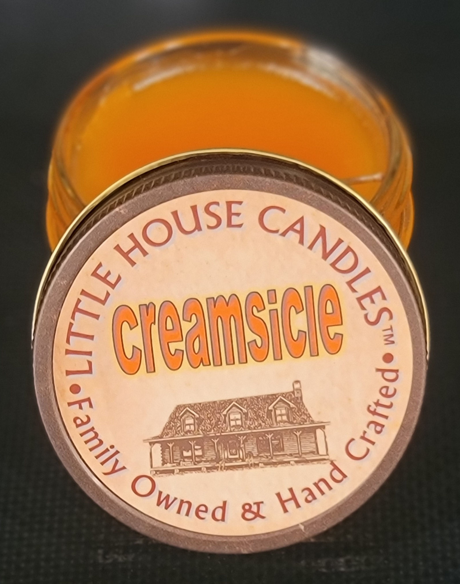 Creamsicle - 4 Oz. Small Jelly Jar