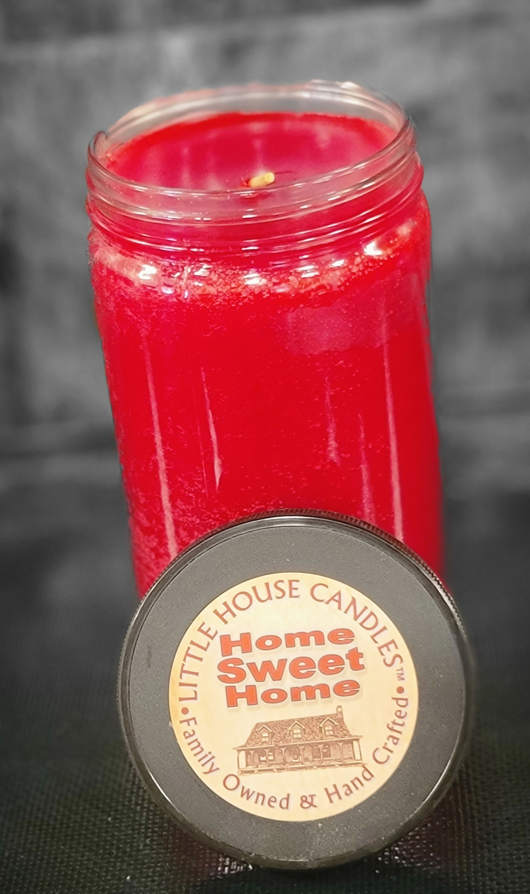 Home Sweet Home - Large 28 Oz. Little House Quart Mason Jar Candle