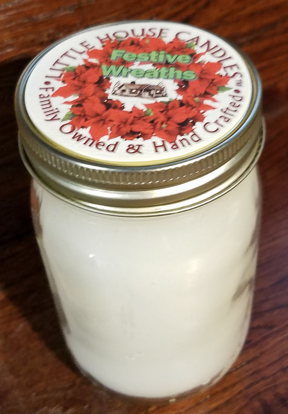 Little House Candles 13 Oz. Pint Mason Jar Page